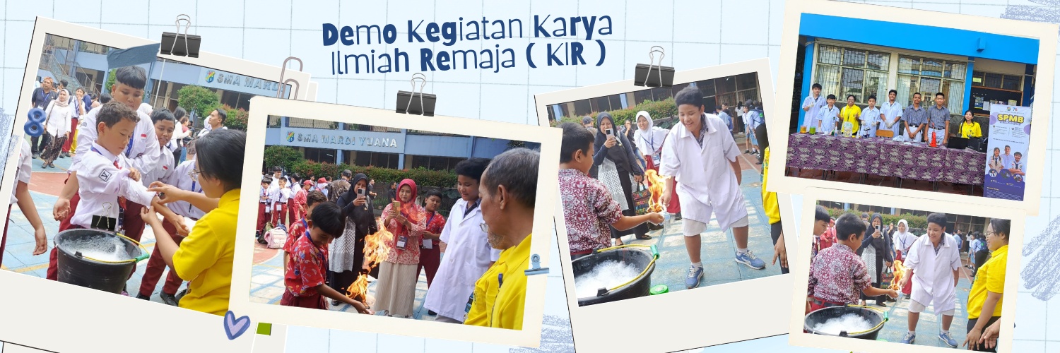 Demo Kegiatan Karya Ilmiah Remaja ( KIR ) Sekolah